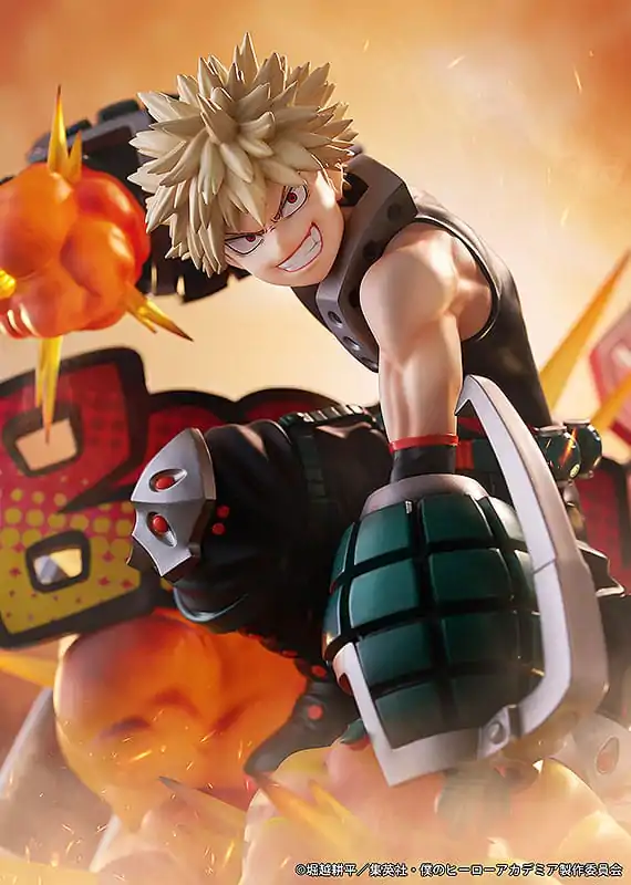 My Hero Academia 1/7 Katsuki Bakugo: Great Explosion Murder God Dynamight PVC szobor figura 25 cm termékfotó