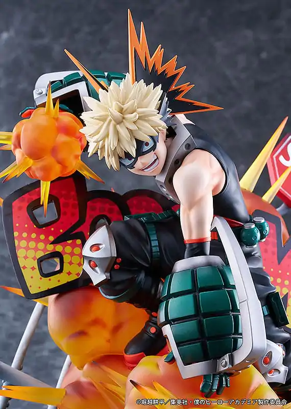 My Hero Academia 1/7 Katsuki Bakugo: Great Explosion Murder God Dynamight PVC szobor figura 25 cm termékfotó