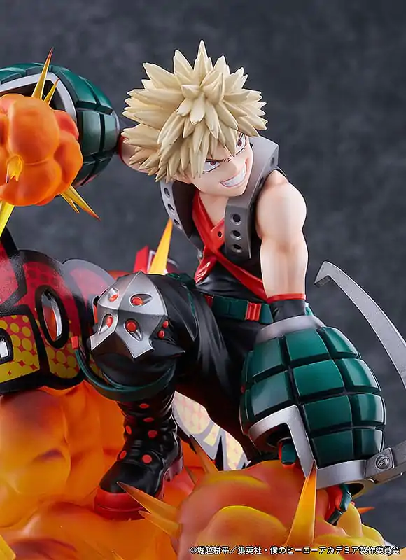 My Hero Academia 1/7 Katsuki Bakugo: Great Explosion Murder God Dynamight PVC szobor figura 25 cm termékfotó