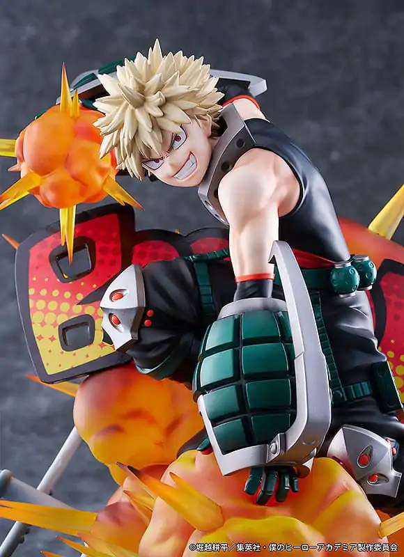 My Hero Academia 1/7 Katsuki Bakugo: Great Explosion Murder God Dynamight PVC szobor figura 25 cm termékfotó