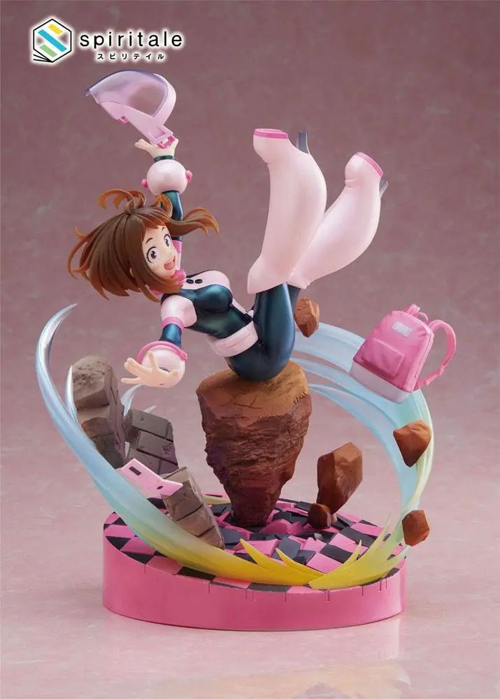 My Hero Academia 1/7 Ochaco Uraraka Zero Gravity PVC szobor figura 28 cm termékfotó