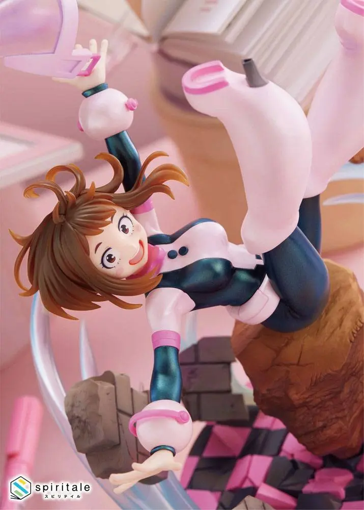 My Hero Academia 1/7 Ochaco Uraraka Zero Gravity PVC szobor figura 28 cm termékfotó