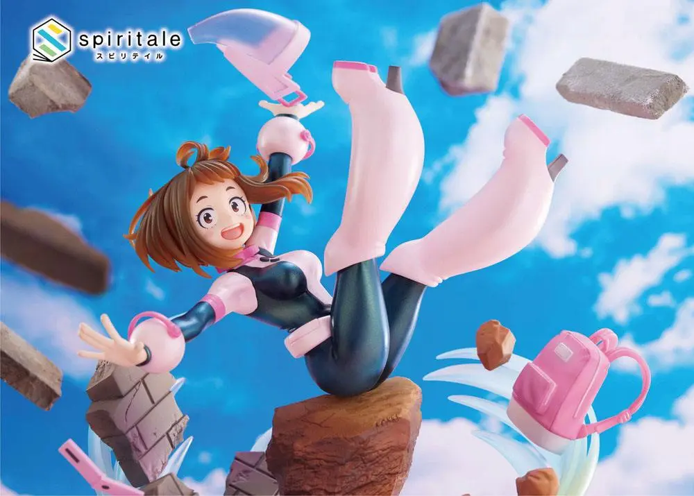 My Hero Academia 1/7 Ochaco Uraraka Zero Gravity PVC szobor figura 28 cm termékfotó