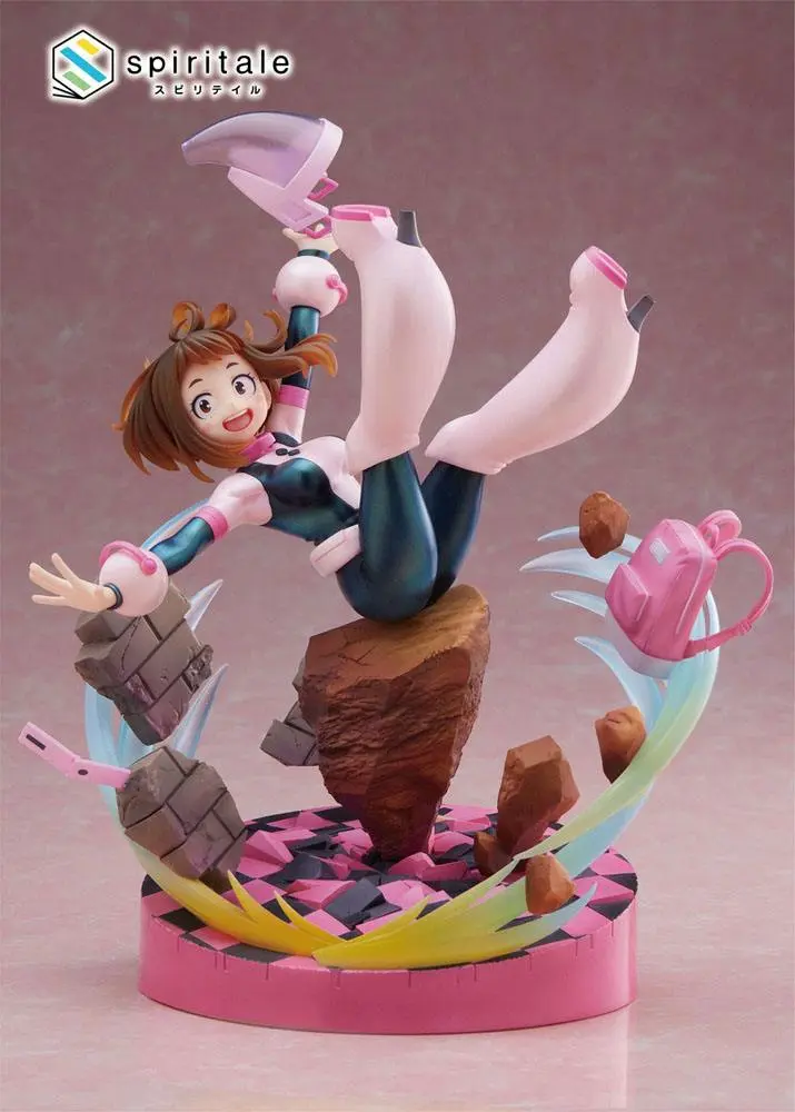 My Hero Academia 1/7 Ochaco Uraraka Zero Gravity PVC szobor figura 28 cm termékfotó