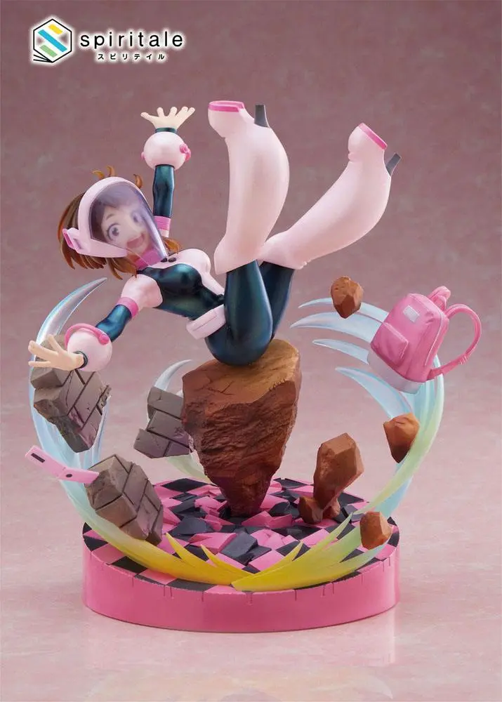 My Hero Academia 1/7 Ochaco Uraraka Zero Gravity PVC szobor figura 28 cm termékfotó