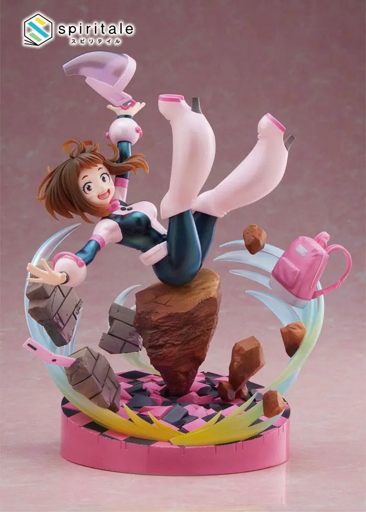 My Hero Academia 1/7 Ochaco Uraraka Zero Gravity PVC szobor figura 28 cm termékfotó