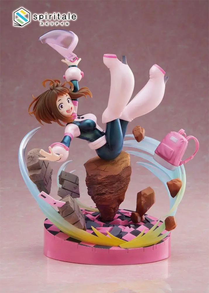 My Hero Academia 1/7 Ochaco Uraraka Zero Gravity PVC szobor figura 28 cm termékfotó