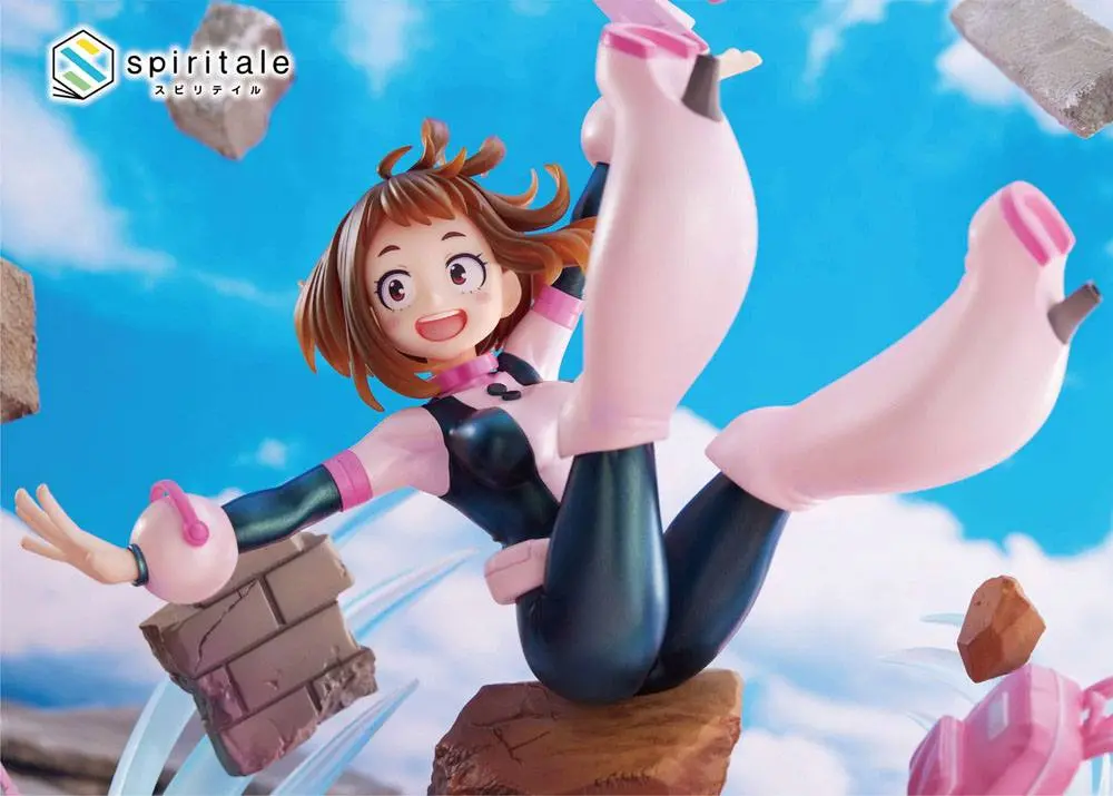 My Hero Academia 1/7 Ochaco Uraraka Zero Gravity PVC szobor figura 28 cm termékfotó