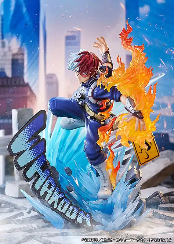 My Hero Academia 1/7 Shoto Todoroki: Short Ver. PVC szobor figura 28 cm termékfotó