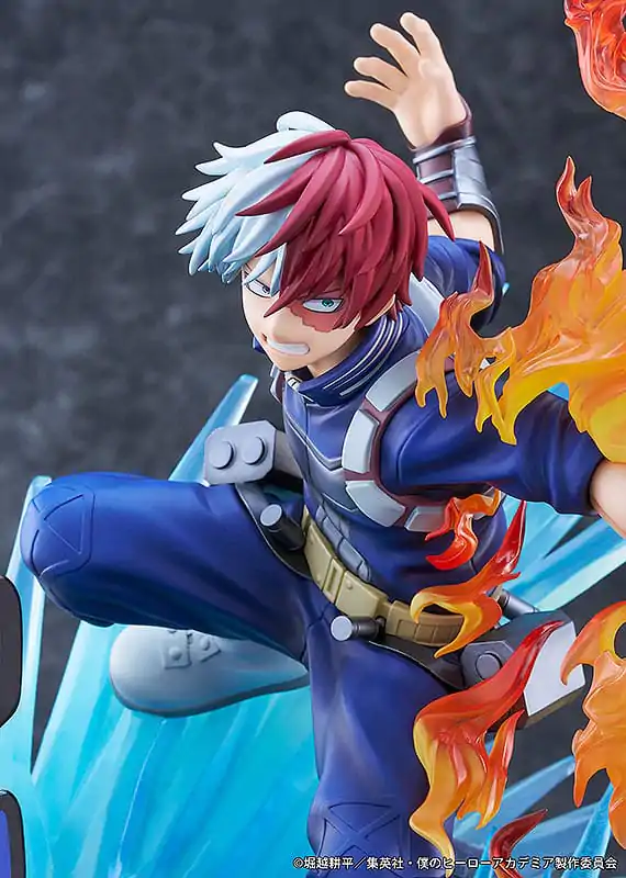 My Hero Academia 1/7 Shoto Todoroki: Short Ver. PVC szobor figura 28 cm termékfotó