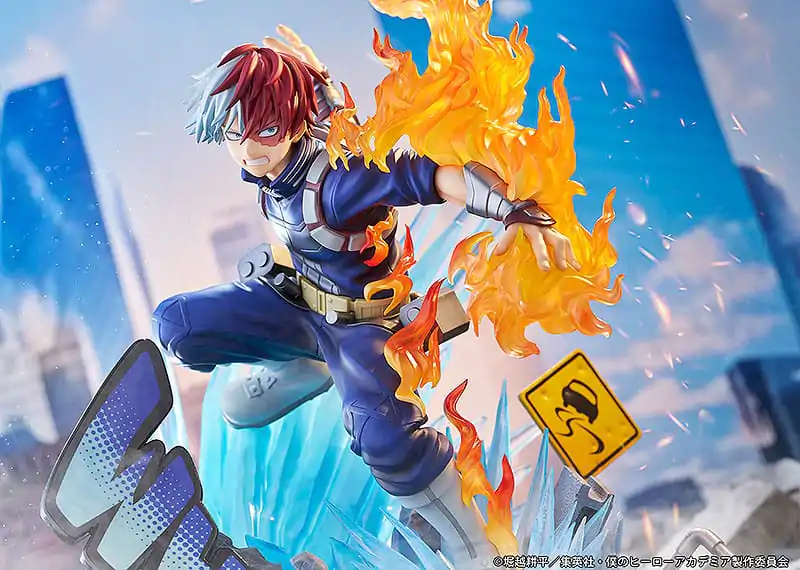 My Hero Academia 1/7 Shoto Todoroki: Short Ver. PVC szobor figura 28 cm termékfotó