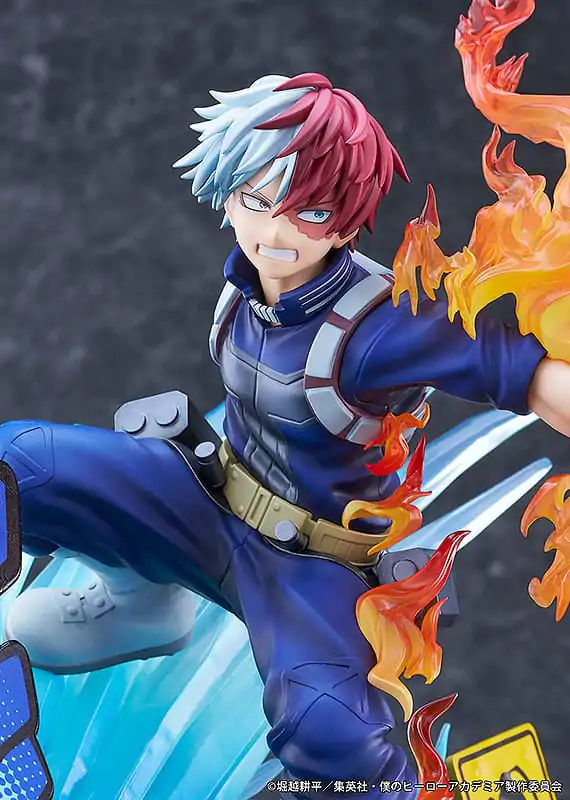 My Hero Academia 1/7 Shoto Todoroki: Short Ver. PVC szobor figura 28 cm termékfotó