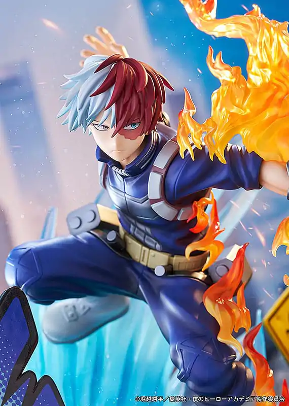 My Hero Academia 1/7 Shoto Todoroki: Short Ver. PVC szobor figura 28 cm termékfotó