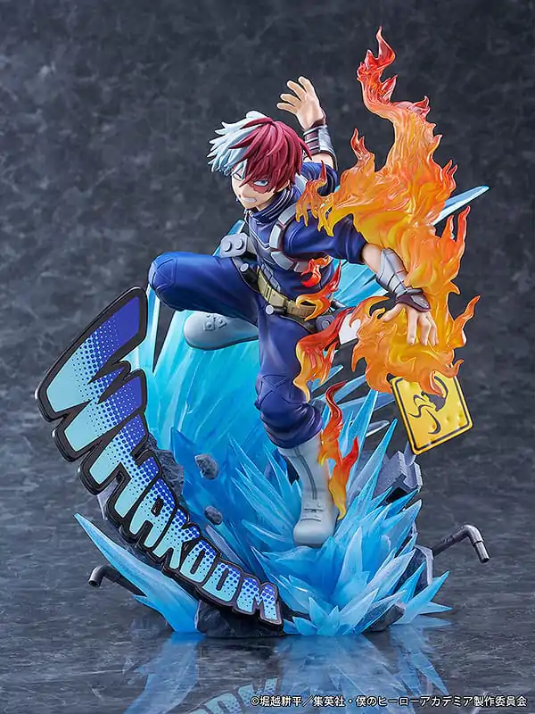 My Hero Academia 1/7 Shoto Todoroki: Short Ver. PVC szobor figura 28 cm termékfotó