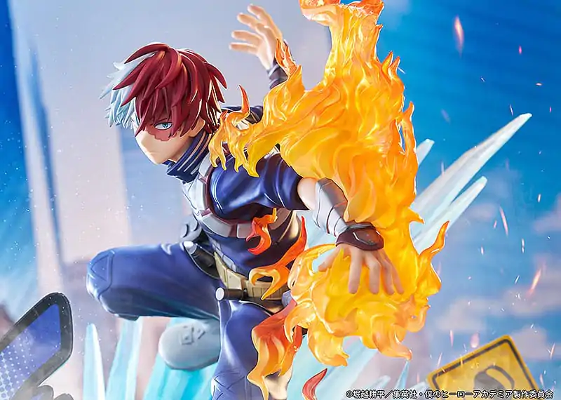 My Hero Academia 1/7 Shoto Todoroki: Short Ver. PVC szobor figura 28 cm termékfotó