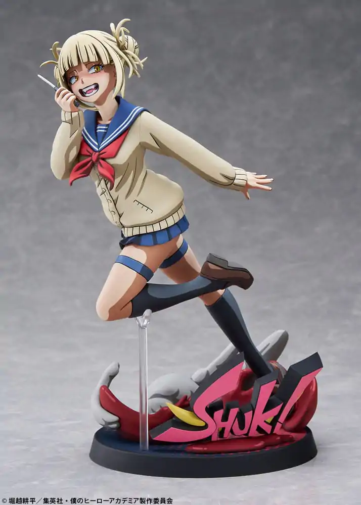 My Hero Academia 1/8 Himiko Toga 2D Ver. PVC szobor figura 21 cm termékfotó