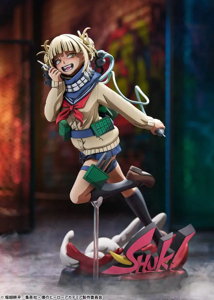 My Hero Academia 1/8 Himiko Toga 2D Ver. PVC szobor figura 21 cm termékfotó