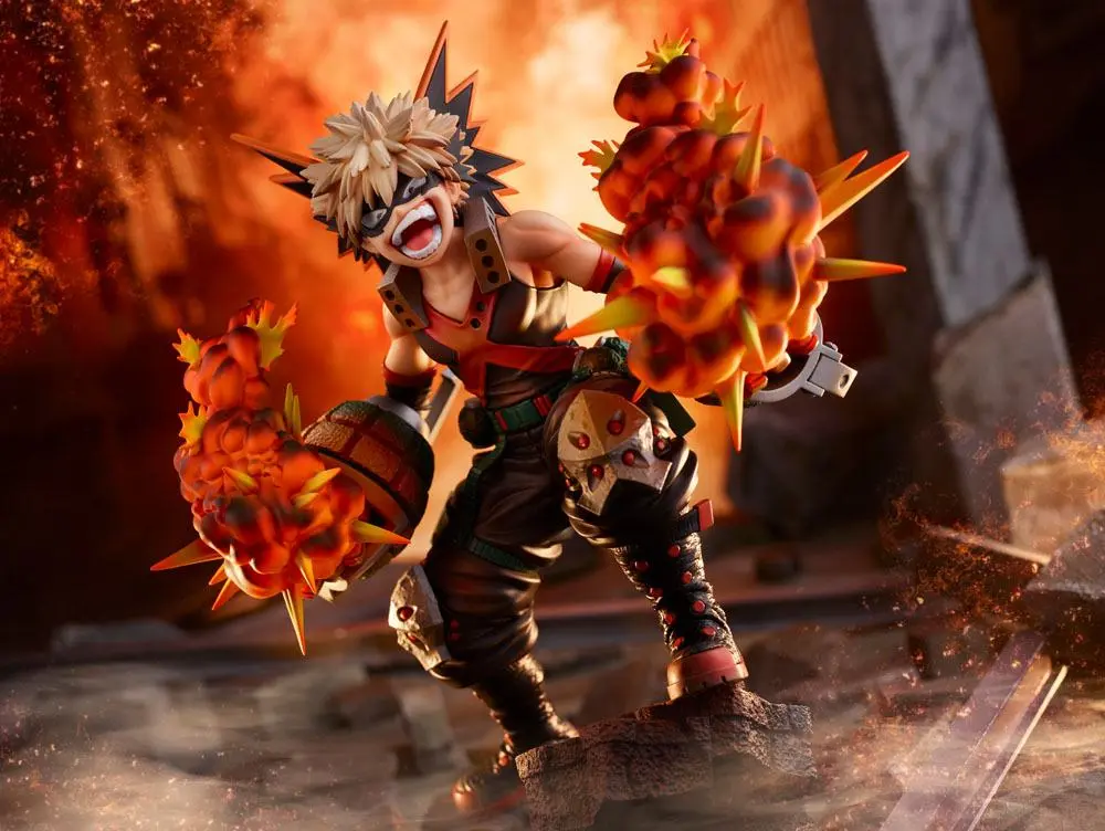 My Hero Academia 1/8 Katsuki Bakugo PVC szobor figura 21 cm termékfotó