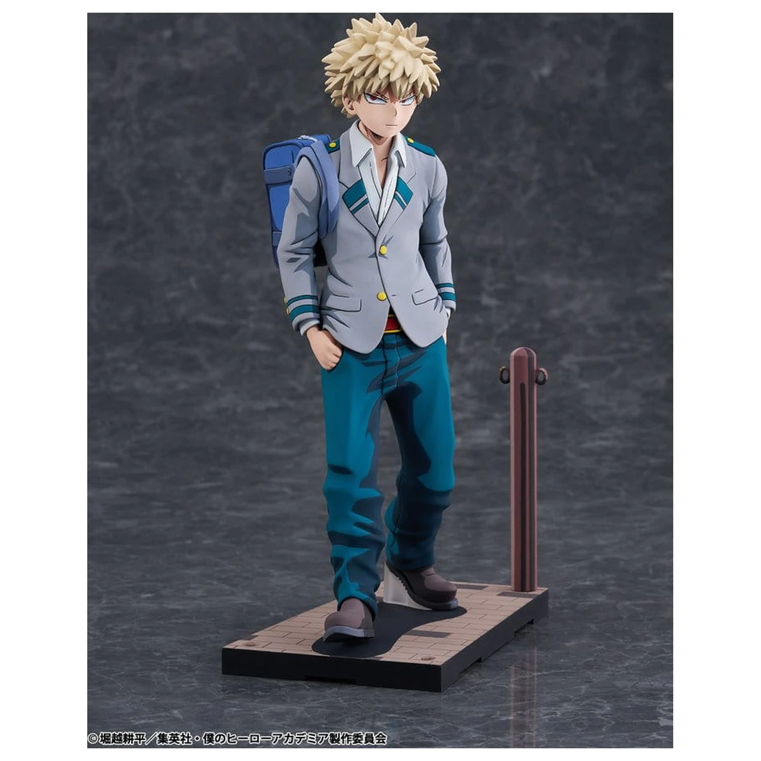 My Hero Academia 1/8 Katsuki Bakugo U.A. High School Uniform 2Dimensioning version PVC figura 23 cm termékfotó