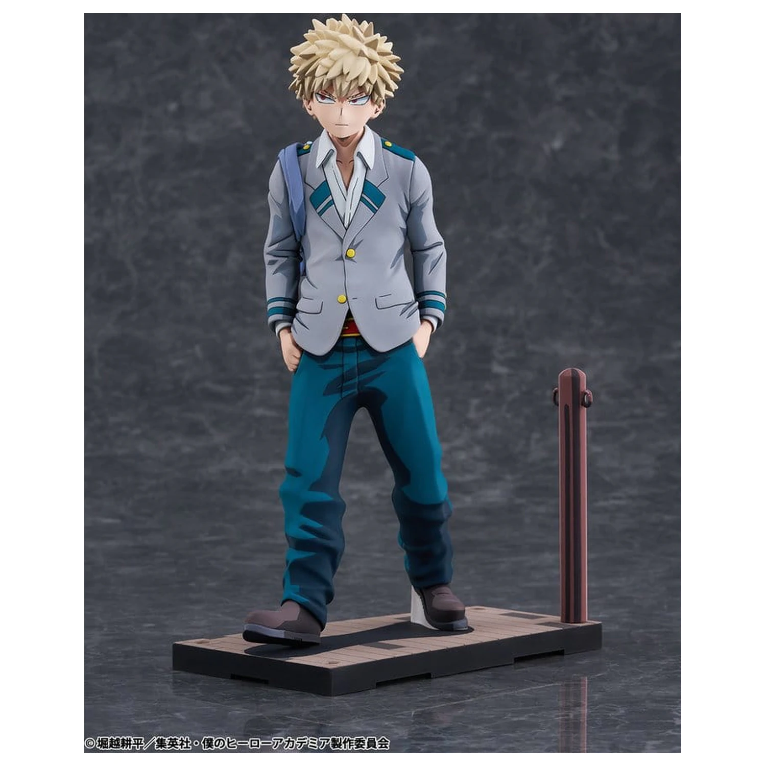 My Hero Academia 1/8 Katsuki Bakugo U.A. High School Uniform 2Dimensioning version PVC figura 23 cm termékfotó