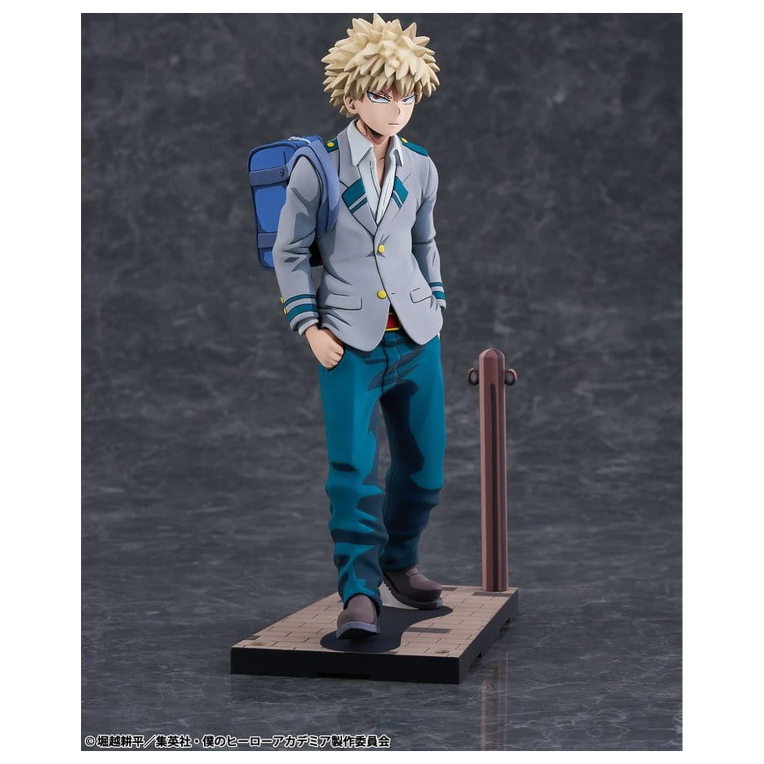 My Hero Academia 1/8 Katsuki Bakugo U.A. High School Uniform 2Dimensioning version PVC figura 23 cm termékfotó
