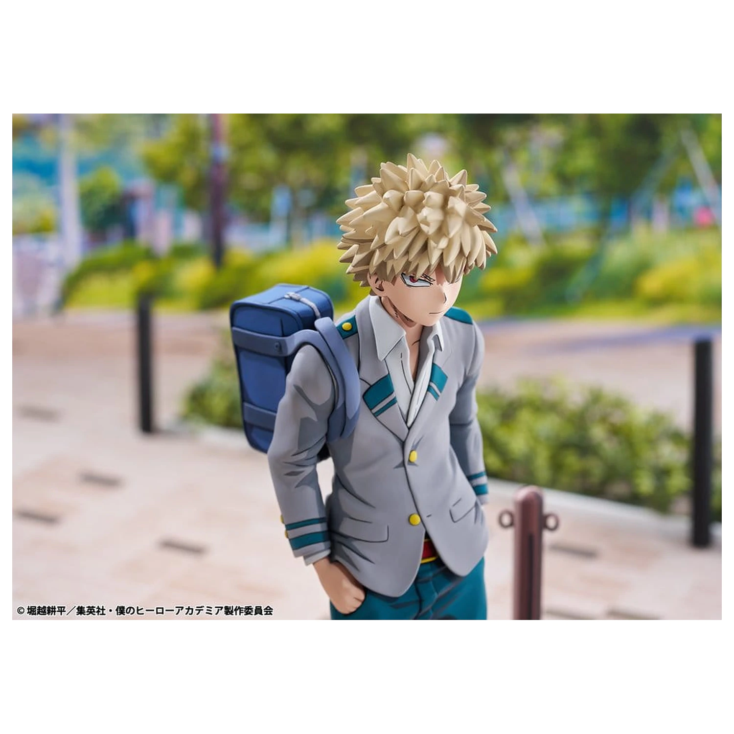 My Hero Academia 1/8 Katsuki Bakugo U.A. High School Uniform 2Dimensioning version PVC figura 23 cm termékfotó