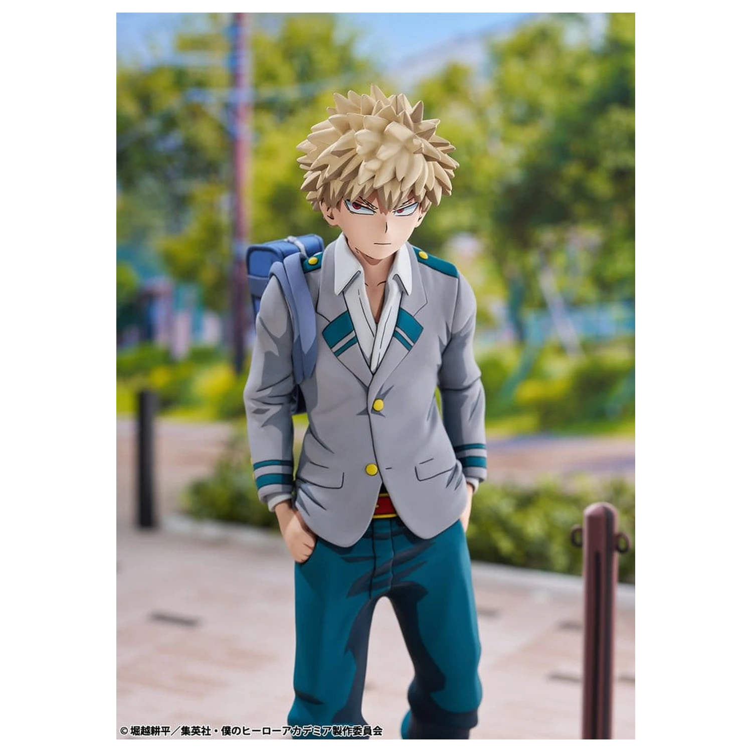 My Hero Academia 1/8 Katsuki Bakugo U.A. High School Uniform 2Dimensioning version PVC figura 23 cm termékfotó