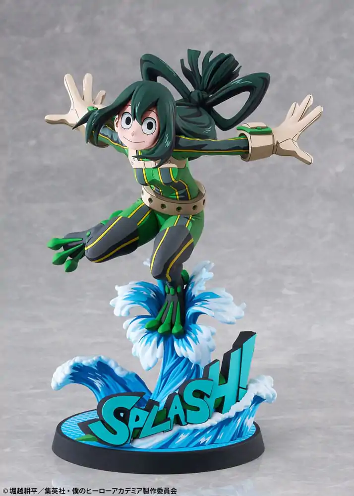 My Hero Academia 1/8 Tsuyu Asui Hero Suit 2D Ver. PVC szobor figura 20 cm termékfotó