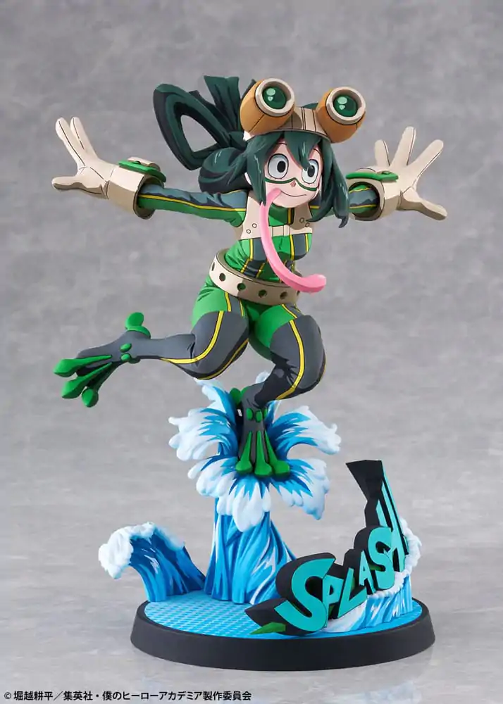 My Hero Academia 1/8 Tsuyu Asui Hero Suit 2D Ver. PVC szobor figura 20 cm termékfotó