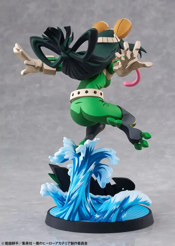 My Hero Academia 1/8 Tsuyu Asui Hero Suit 2D Ver. PVC szobor figura 20 cm termékfotó