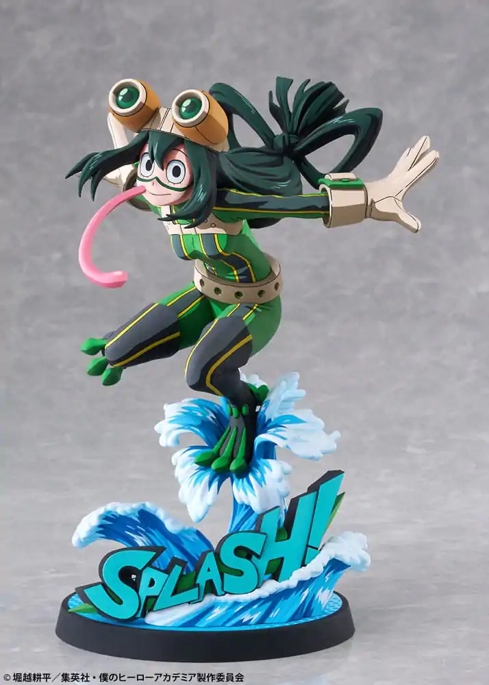My Hero Academia 1/8 Tsuyu Asui Hero Suit 2D Ver. PVC szobor figura 20 cm termékfotó