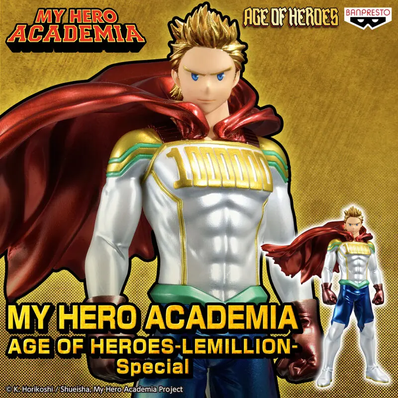 My Hero Academia Age of Heroes Lemillion figura 18cm termékfotó