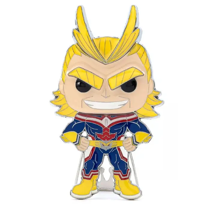 My Hero Academia All Might Big Enamel POP kitűző 10cm termékfotó