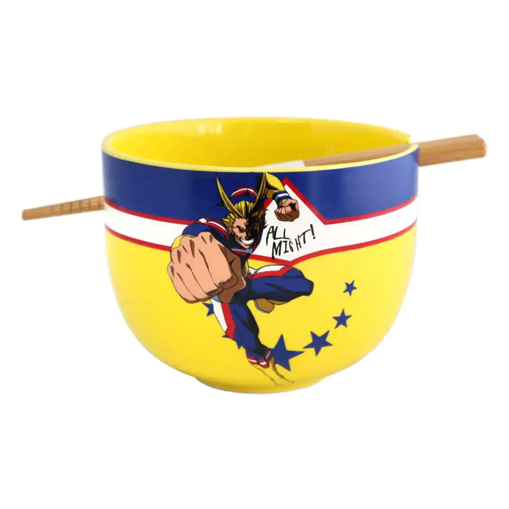 My Hero Academia All Might Ramen tál és evőpálcika 414 ml termékfotó