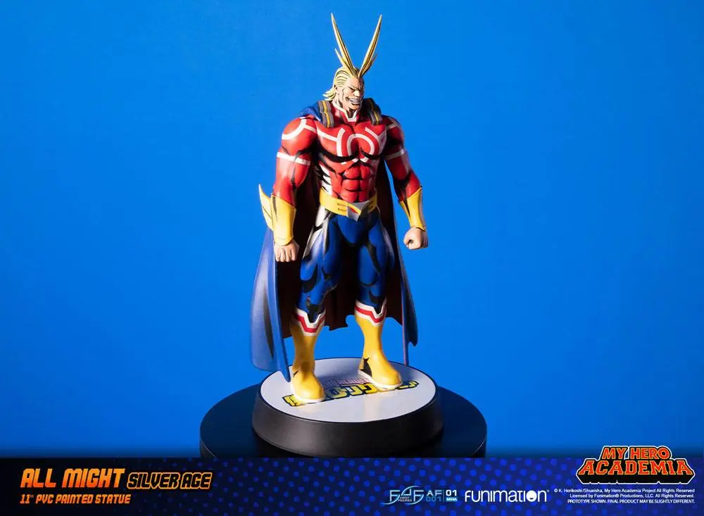 My Hero Academia All Might Silver Age (Standard Edition) akciófigura 28 cm termékfotó