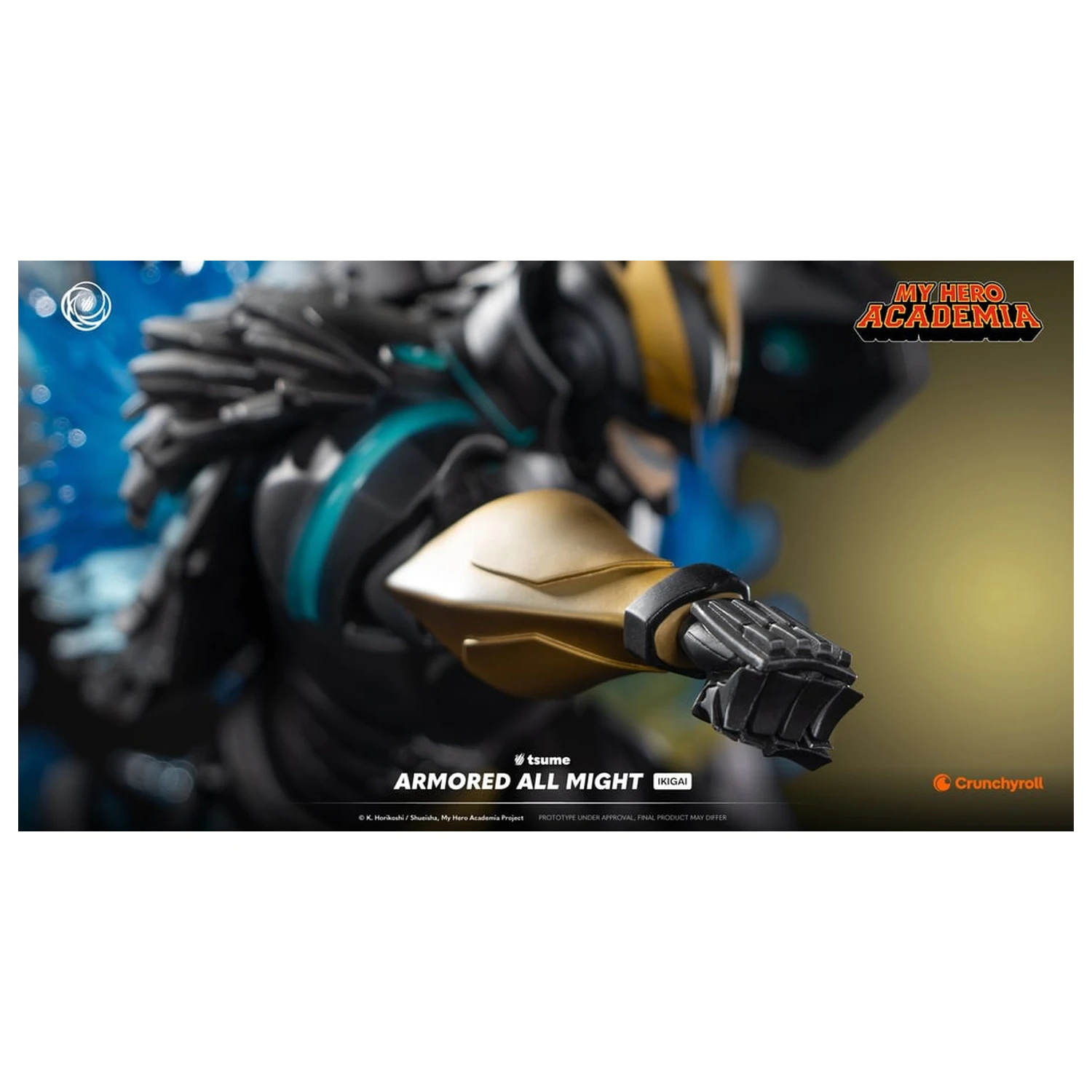 My Hero Academia Armored All Might szobor figura Ikigai 1/6 by Tsume 48cm termékfotó
