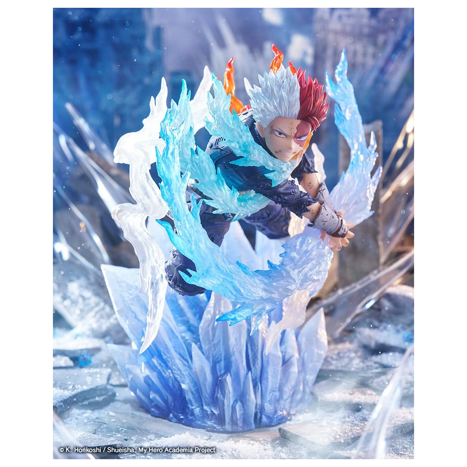 My Hero Academia ARTFX J 1/8 Shoto Todoroki Coldflame's Pale Blade Ver. PVC figura 24 cm termékfotó