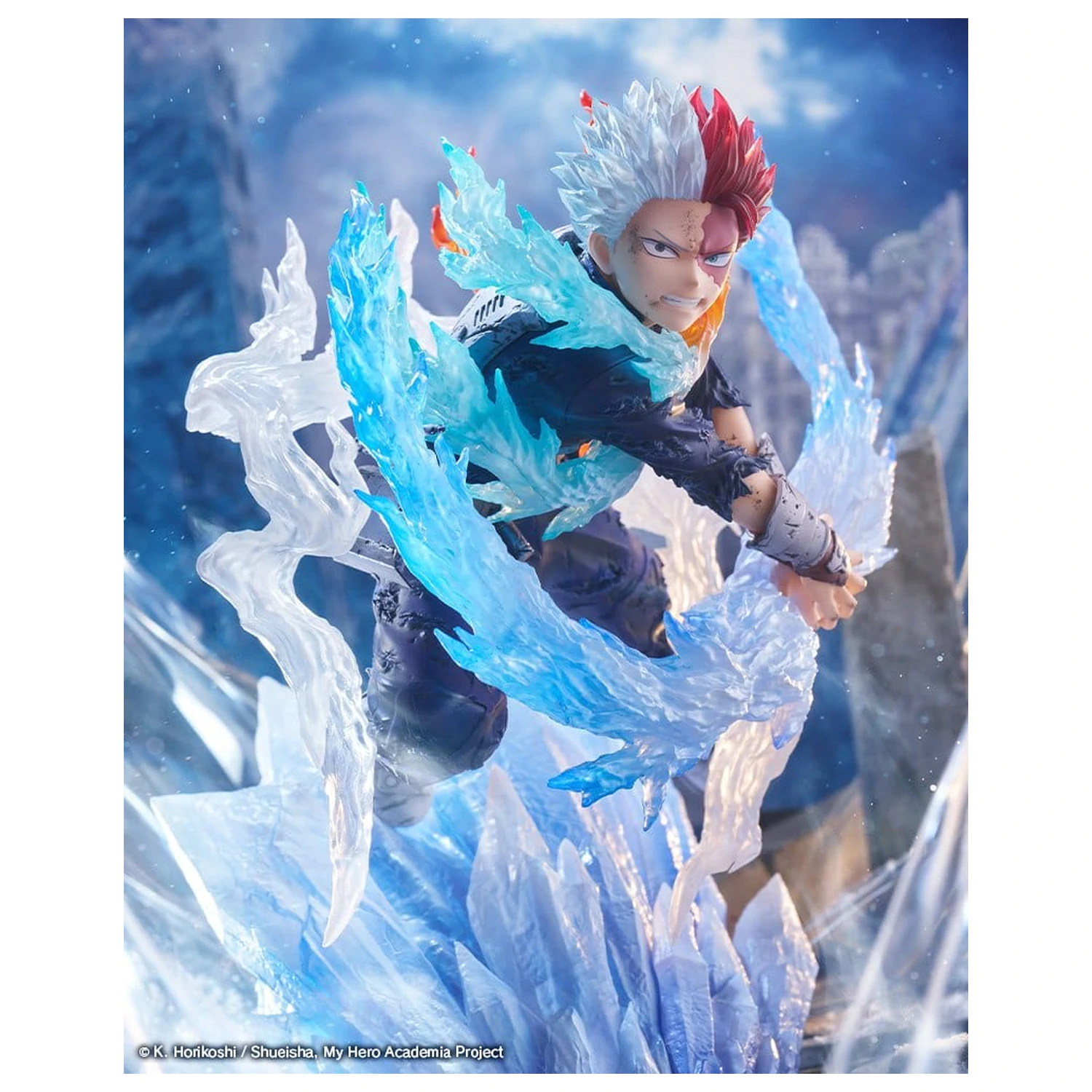 My Hero Academia ARTFX J 1/8 Shoto Todoroki Coldflame's Pale Blade Ver. PVC figura 24 cm termékfotó