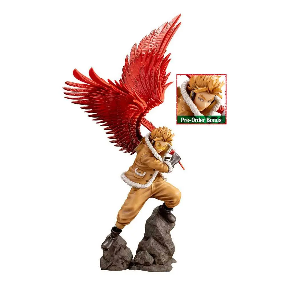 My Hero Academia ARTFXJ 1/8 Hawks Bonus Edition szobor figura 42 cm termékfotó