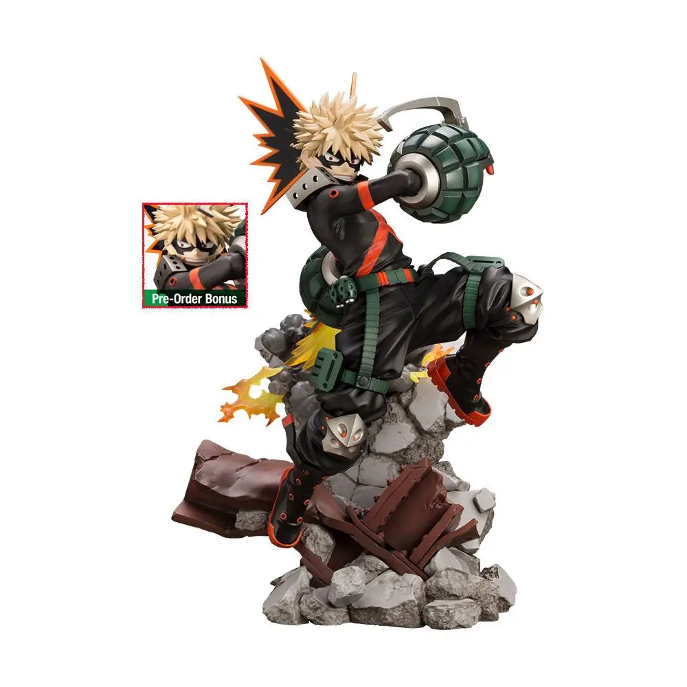 My Hero Academia ARTFXJ 1/8 Katsuki Bakugo Ver. 2 Bonus Edition szobor figura 26 cm termékfotó