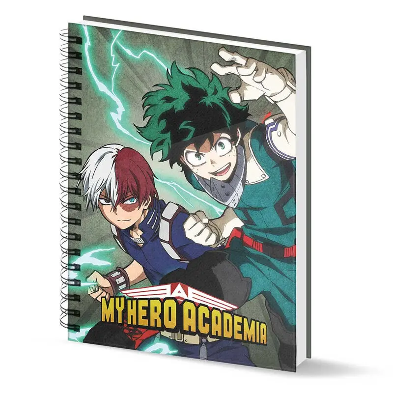 My Hero Academia Battle A5 jegyzetfüzet termékfotó