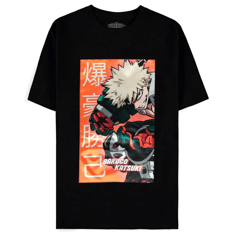 My Hero Academia Black Bakugo Katsuki póló termékfotó