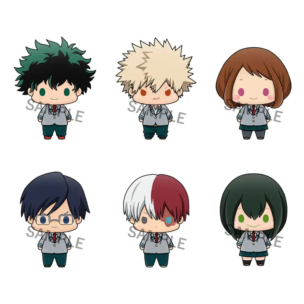 My Hero Academia Chokorin Mascot Series Trading 6 db-os figura csomag 5 cm termékfotó