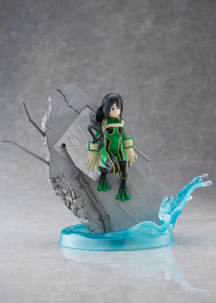 My Hero Academia Dressta Tsuyu Asui PVC szobor figura 22 cm termékfotó