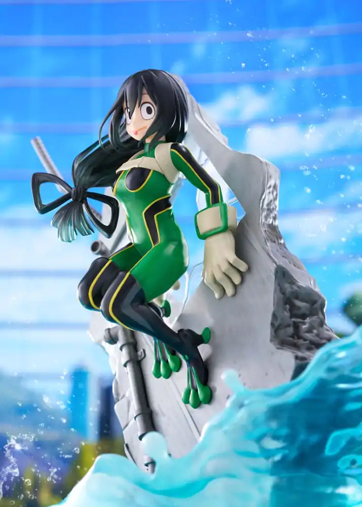 My Hero Academia Dressta Tsuyu Asui PVC szobor figura 22 cm termékfotó