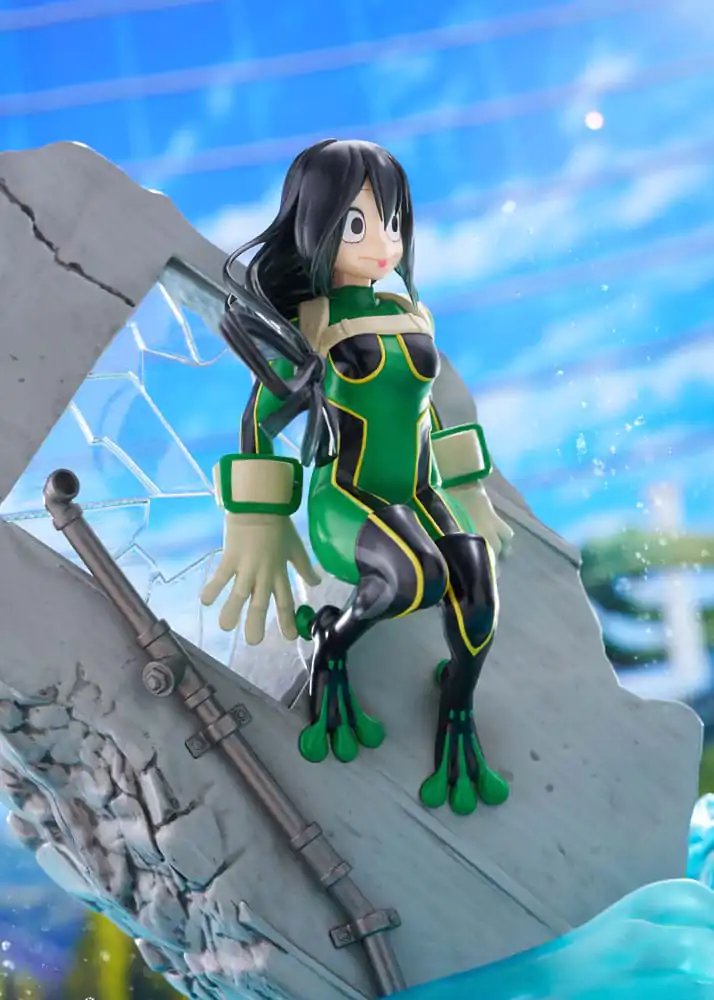 My Hero Academia Dressta Tsuyu Asui PVC szobor figura 22 cm termékfotó