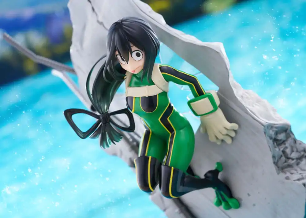 My Hero Academia Dressta Tsuyu Asui PVC szobor figura 22 cm termékfotó