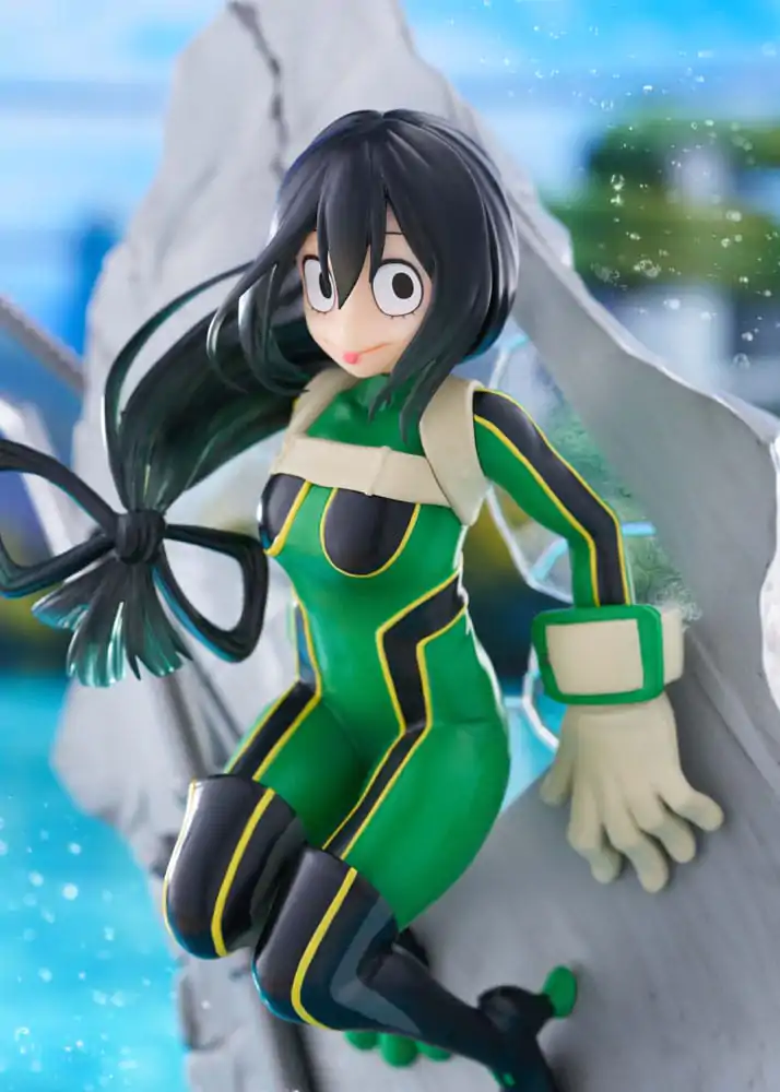 My Hero Academia Dressta Tsuyu Asui PVC szobor figura 22 cm termékfotó