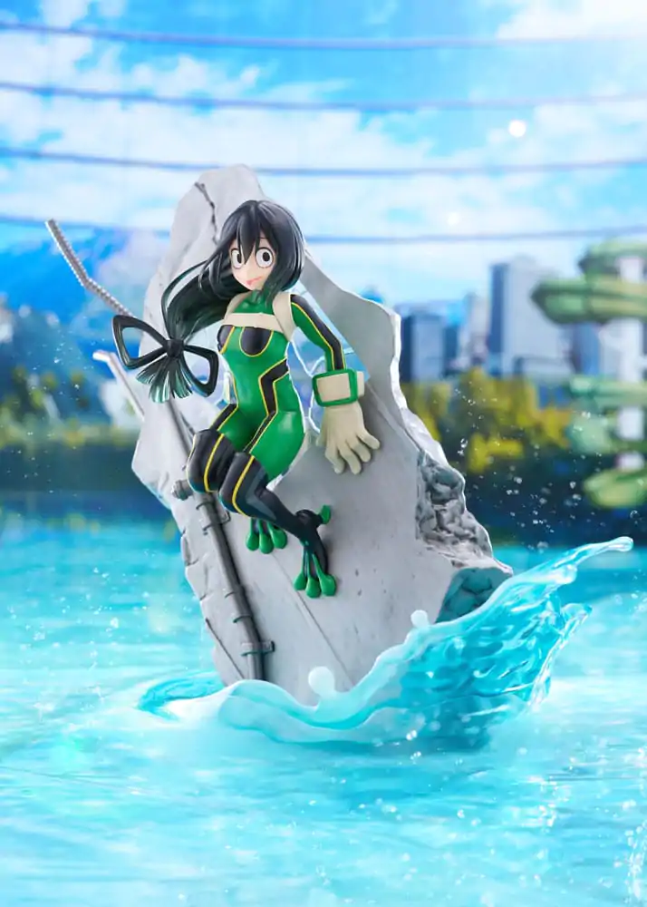 My Hero Academia Dressta Tsuyu Asui PVC szobor figura 22 cm termékfotó