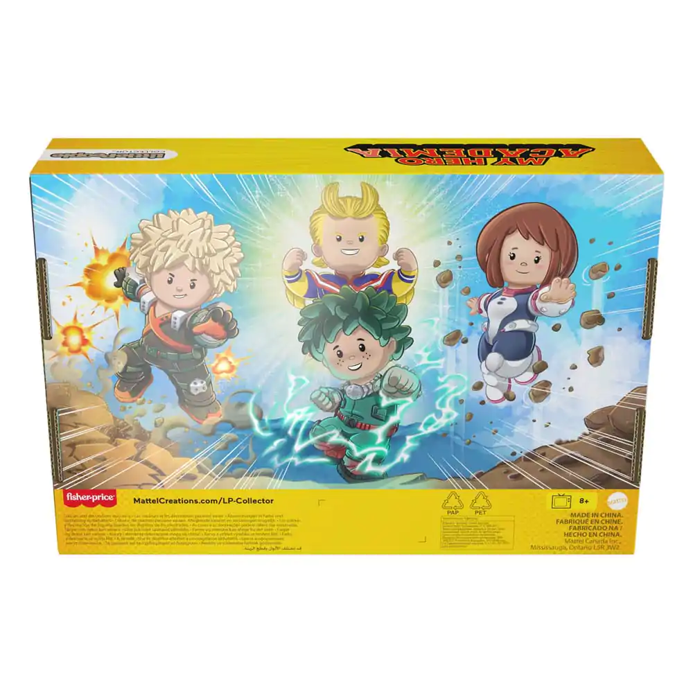 My Hero Academia Fisher-Price Little People Collector 4 db-os Mini figura csomag 7 cm termékfotó